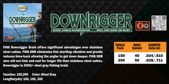 FINS Downrigger Line